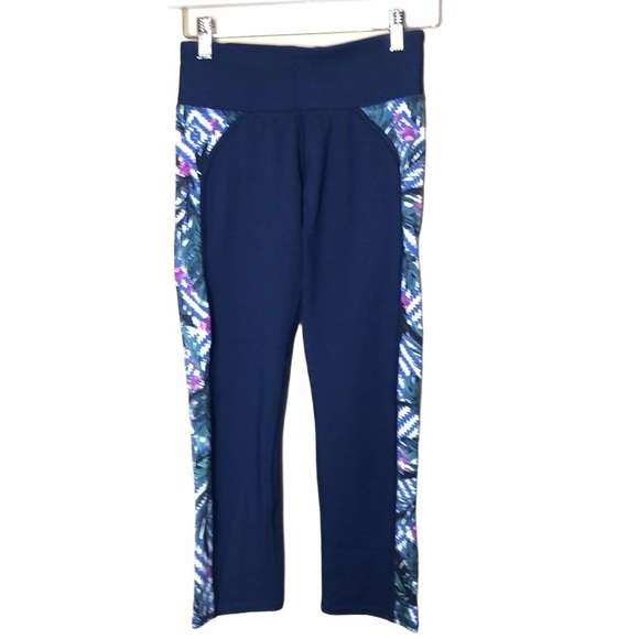 Soulcycle geometric palm print crop leggings - Picture 1 of 4